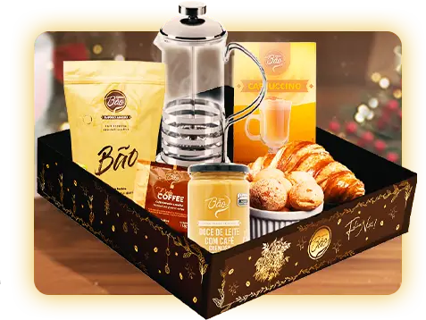 cesta de natal com produtos da cheirin bão